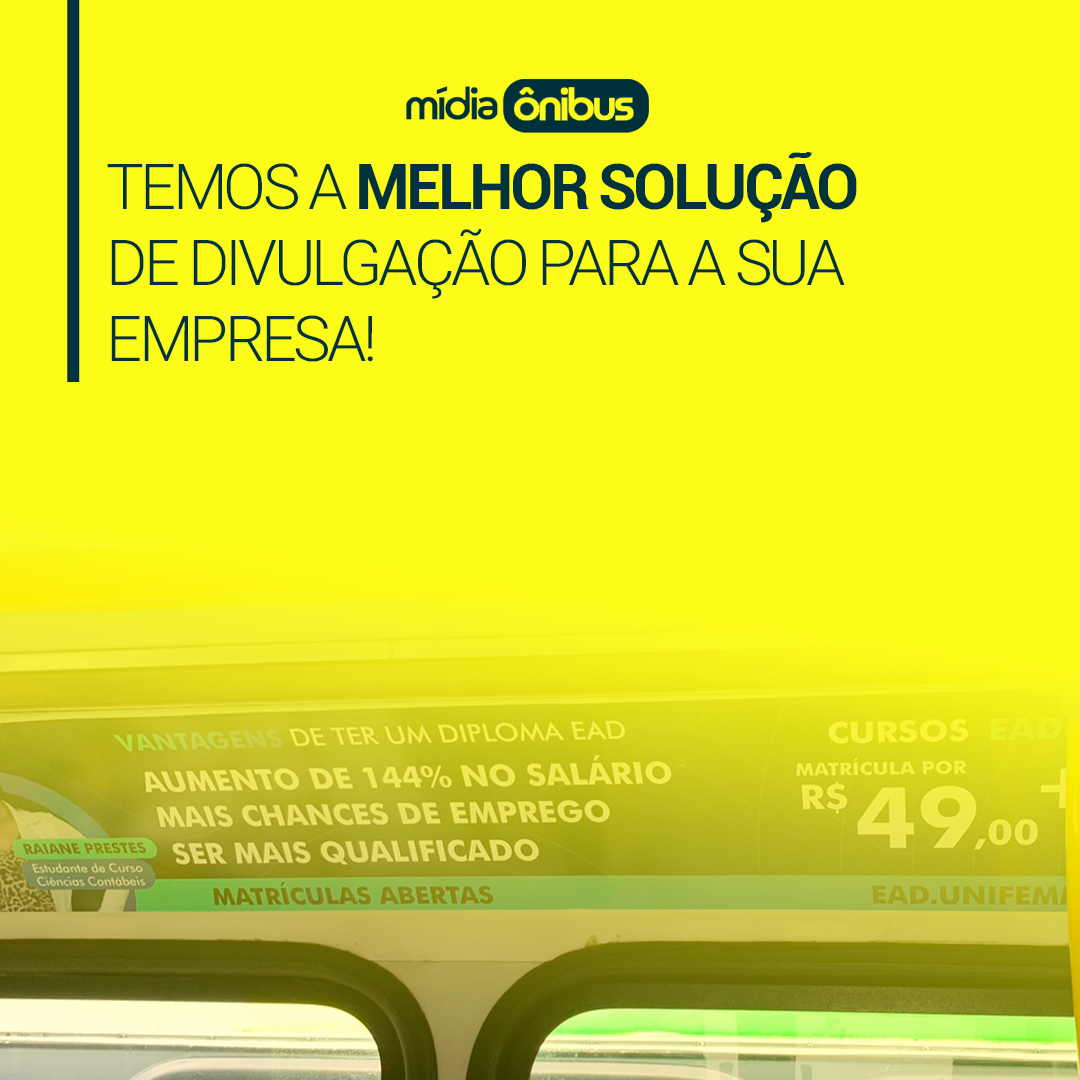 Mídia Ônibus: Sua Melhor Parceria em Divulgação Empresarial