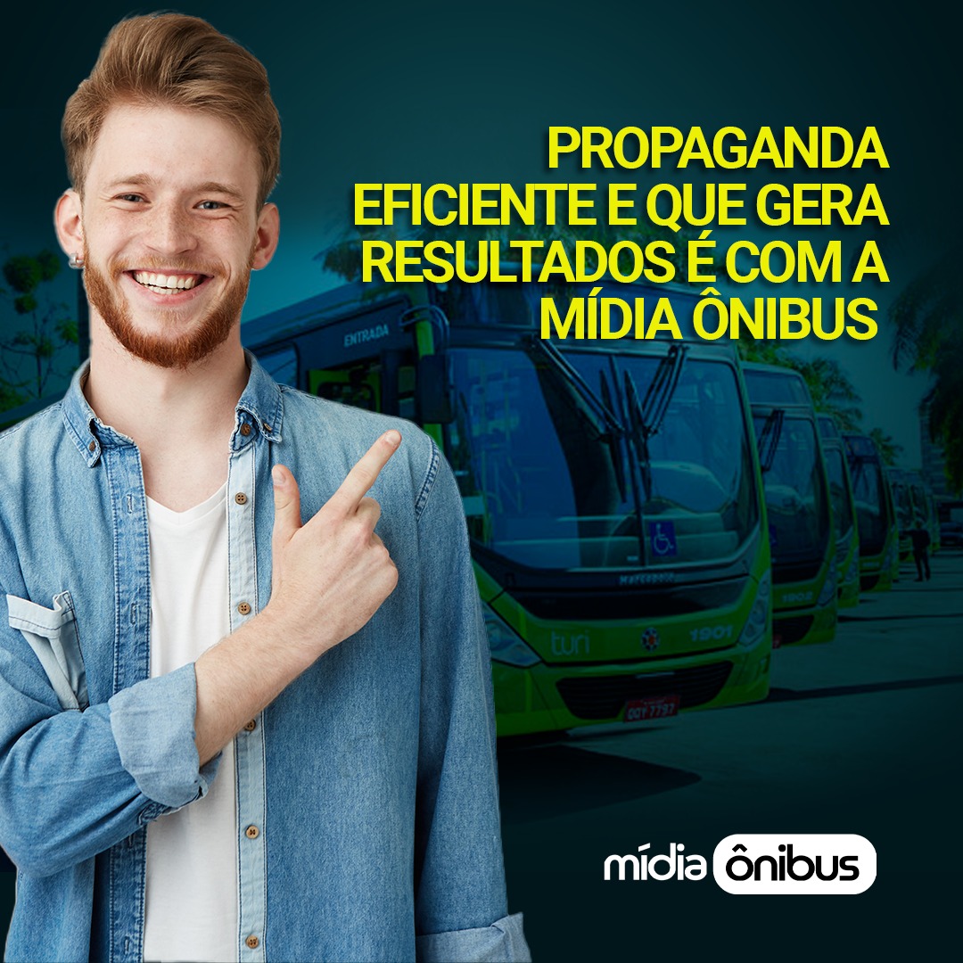 Somos especialistas em propaganda em ônibus.