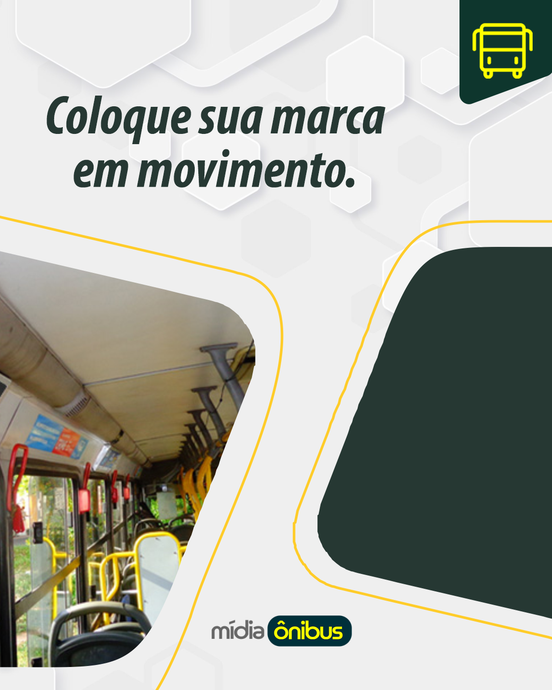 Coloque sua marca em movimento