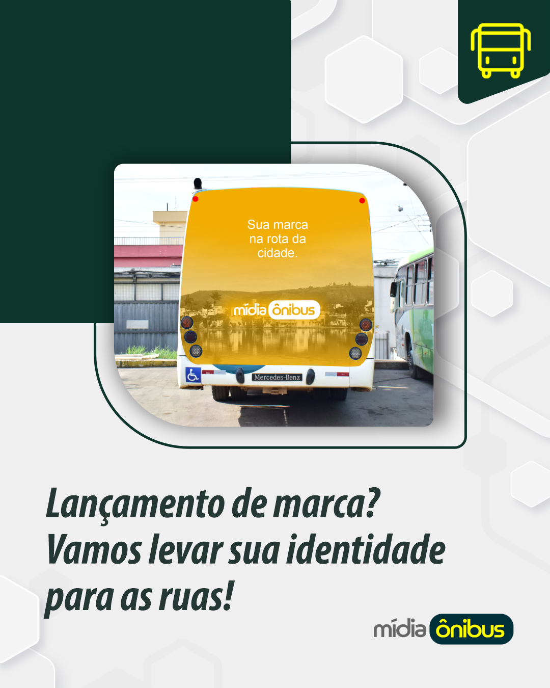 Lançamento de marca? Vamos levar sua identidade para as ruas!