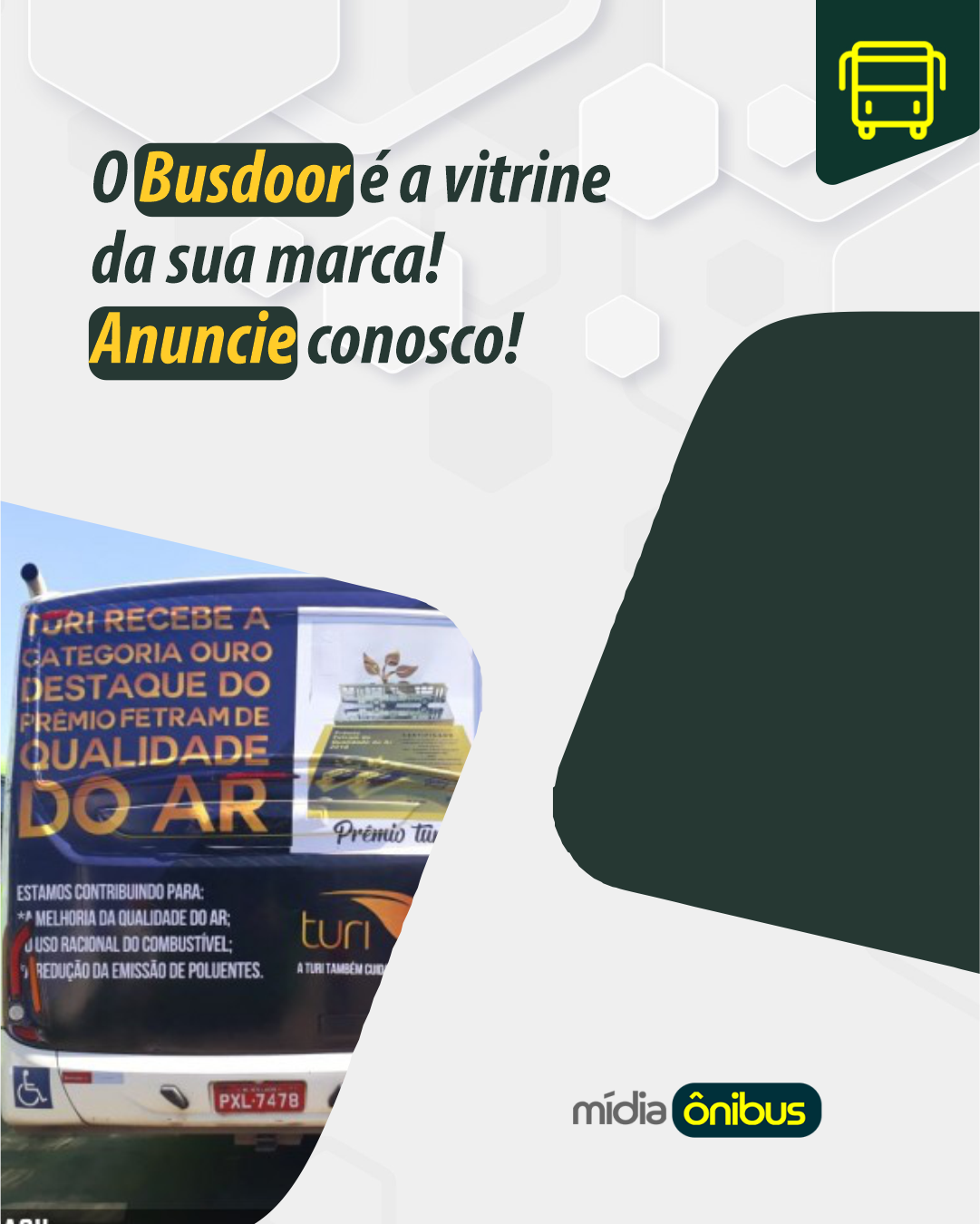 O Busdoor é a vitrine da sua marca! Anuncie conosco!