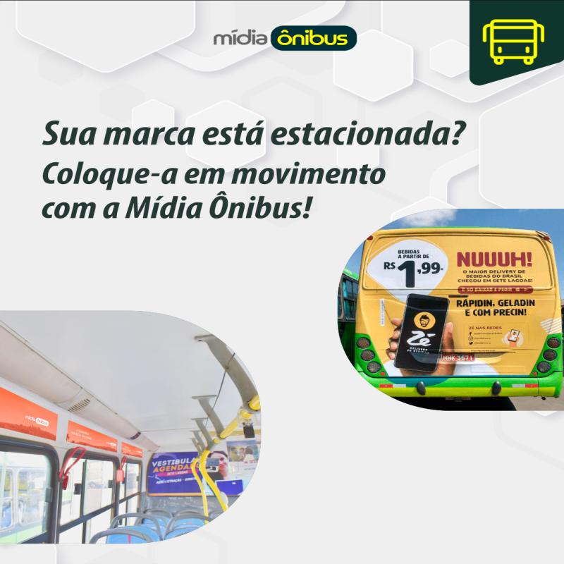 Sua marca está estacionada? Coloque-a em movimento com a Mídia Ônibus!