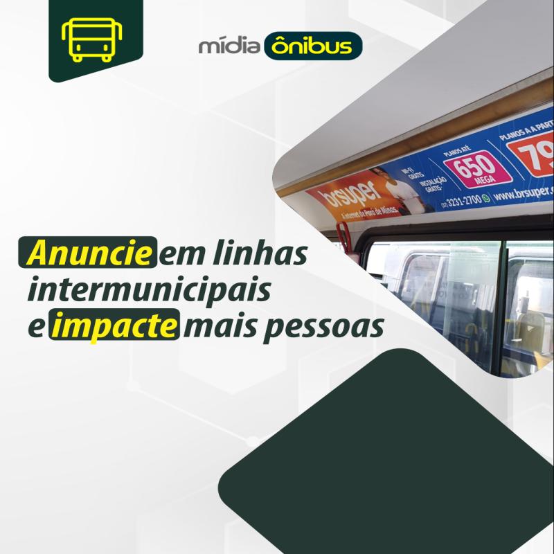 Anuncie em linhas intermunicipais e impacte mais pessoas