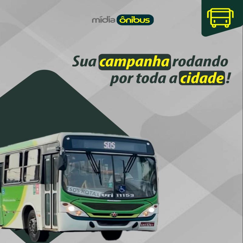 Sua campanha rodando por toda a cidade!