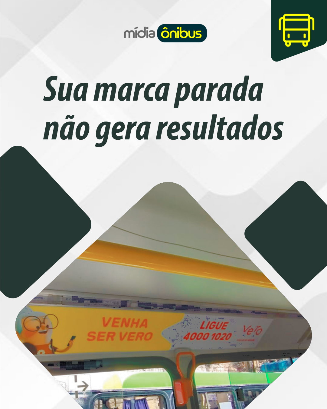 Uma marca parada não gera resultados.