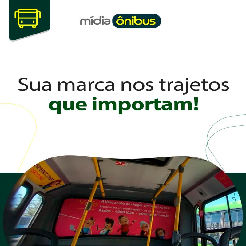 Sua marca nos trajetos que importam!