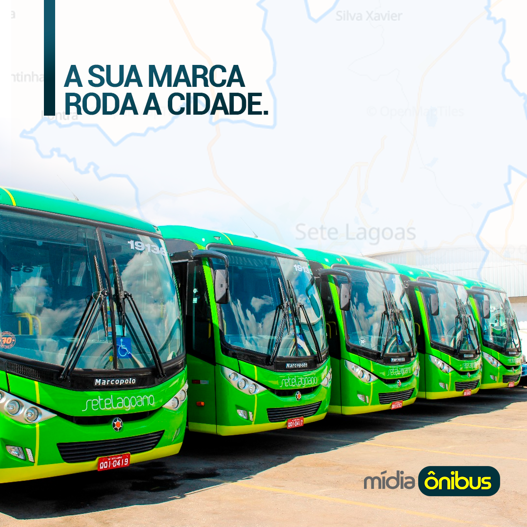 A sua marca roda a cidade