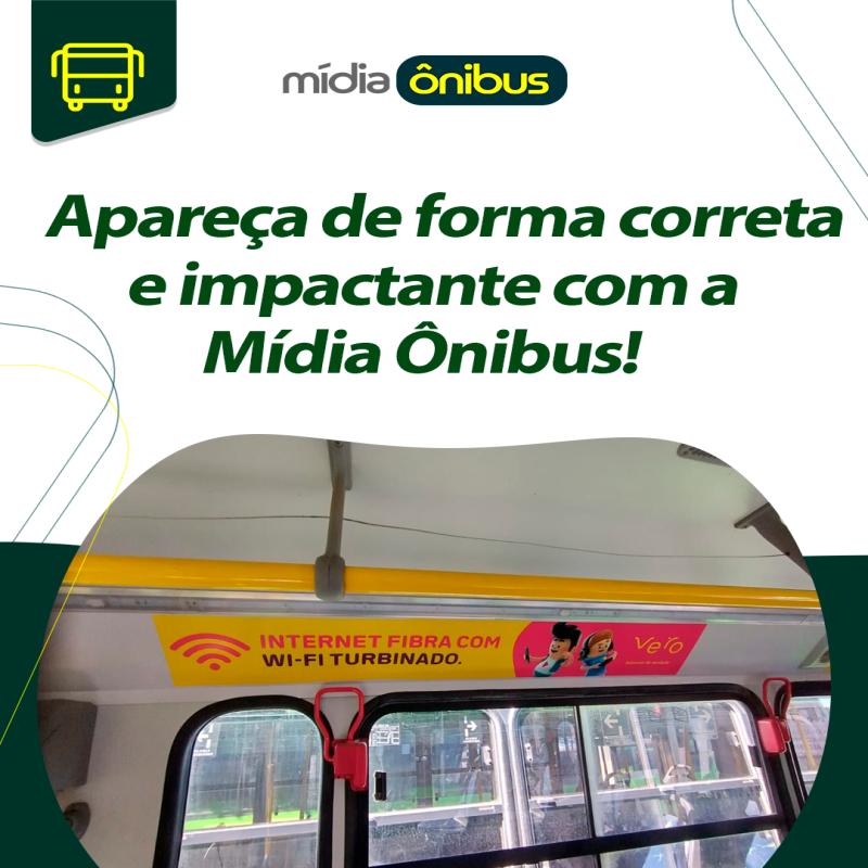 Apareça de forma correta e impactante com a mídia ônibus