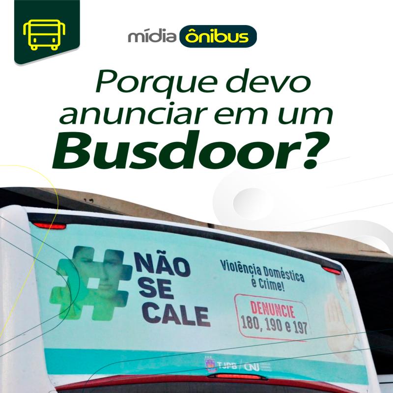 Por Que devo anunciar em um Busdoor?