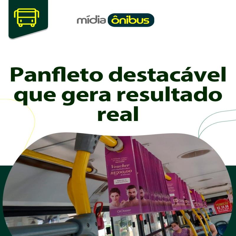 Panfleto destacável que gera resultado real!