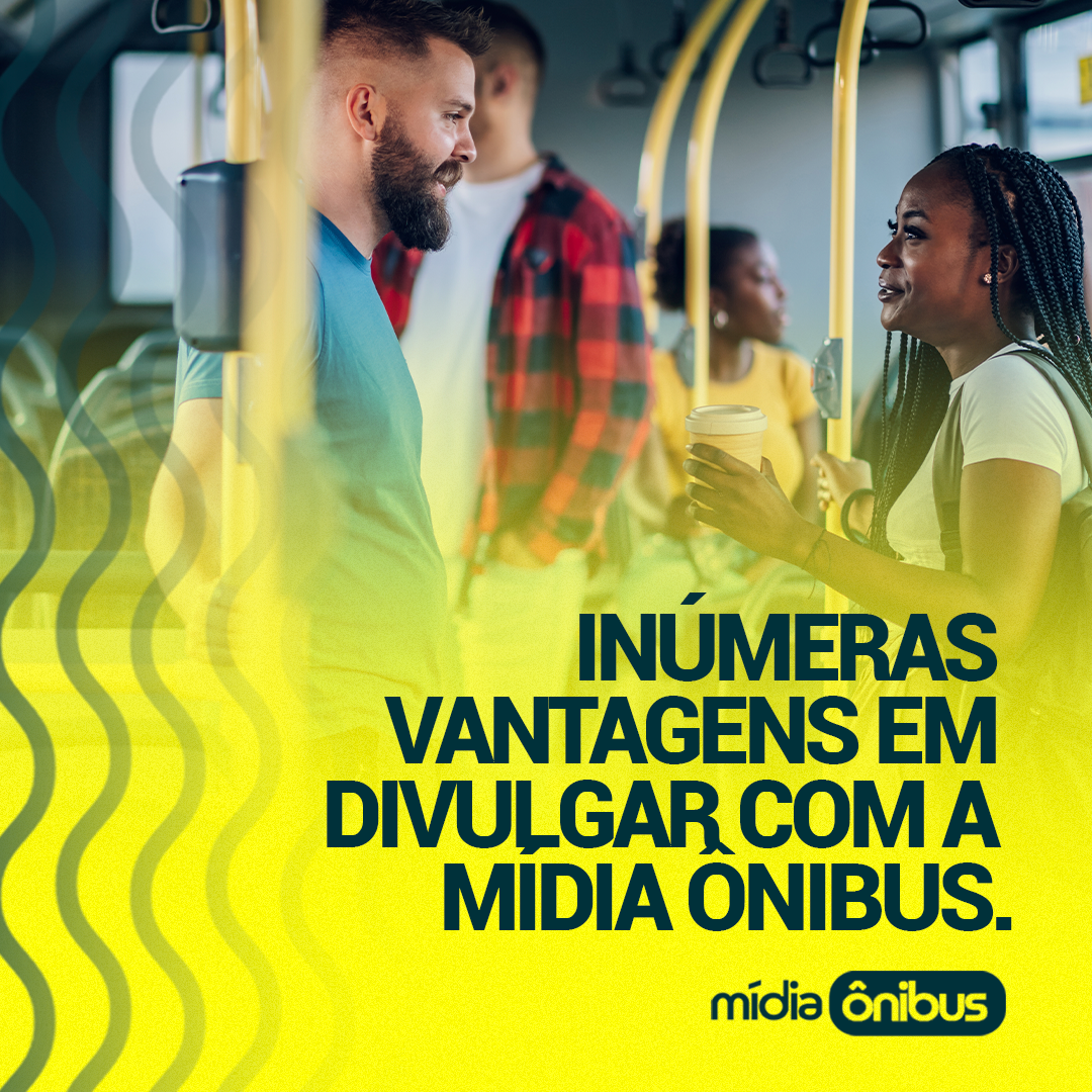 Inúmeras vantagens em divulgar com a Mídia Ônibus