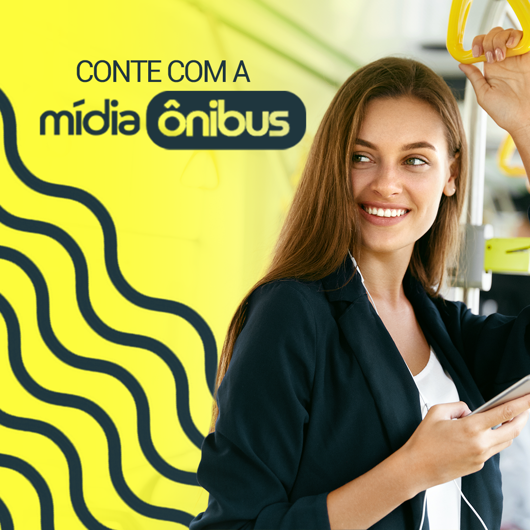 Conte com a mídia ônibus!