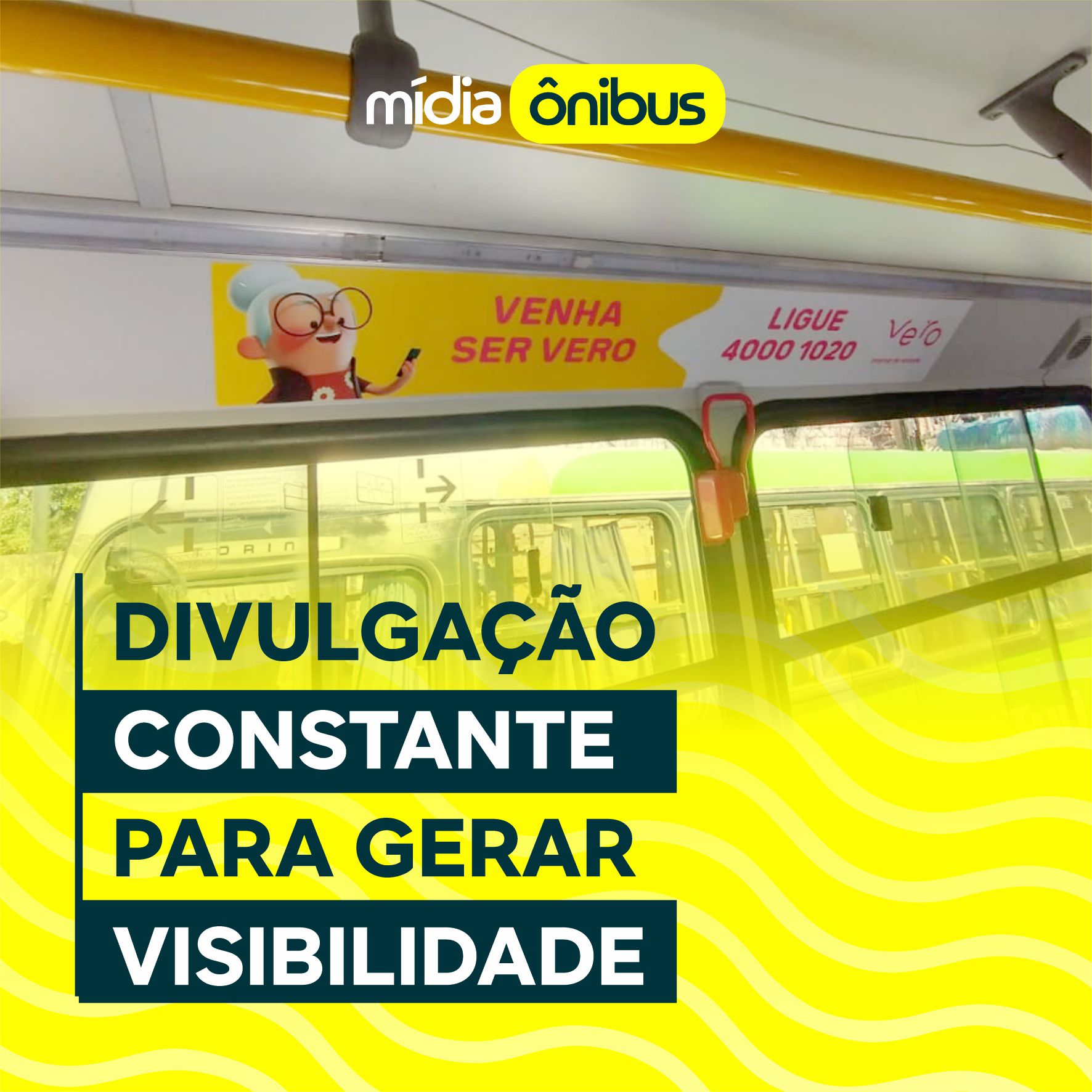 Divulgação constante para gerar visibilidade